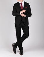 Danny - Black Three Piece Suit