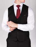 Danny - Black Three Piece Suit