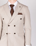 HM5 - Stone Tailored Double Breasted Blazer