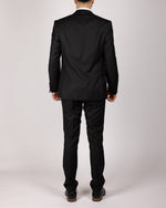 Black Peak Lapel Tuxedo Suit