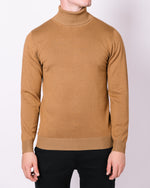 Camel Turtle Neck Jumper