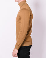 Camel Turtle Neck Jumper