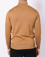 Camel Turtle Neck Jumper