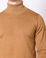 Camel Turtle Neck Jumper