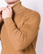 Camel Turtle Neck Jumper