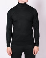 Black Turtle Neck Jumper