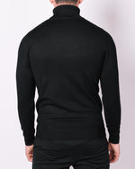 Black Turtle Neck Jumper