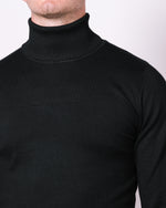 Black Turtle Neck Jumper