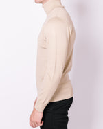 Beige Turtle Neck Jumper